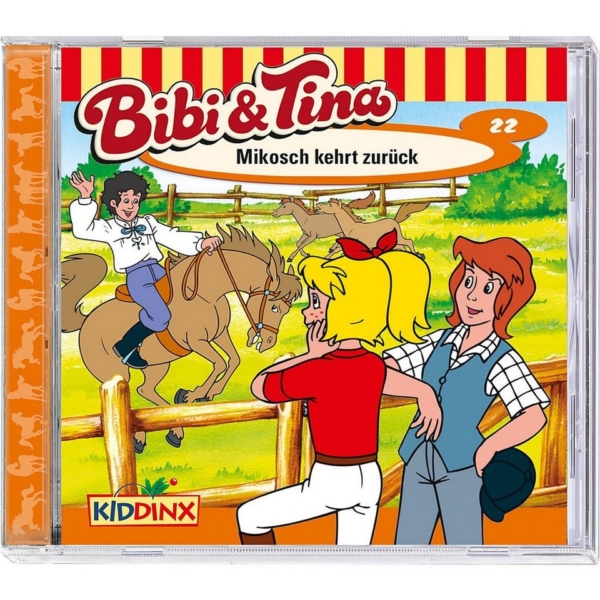 Kiddinx Hörspiel »CD Bibi & Tina 22 – Mikosch kehrt zurück«