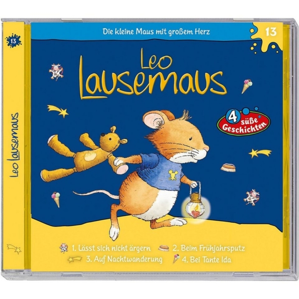 Kiddinx Hörspiel »Leo Lausemaus F13 – lässt sich nicht ärgern«