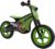 KiddyMoon Laufrad Holz Für Kinder Lernlaufrad Tragegriff Tasche Klingel BK-001 Motorrad, Schwarz-Grün