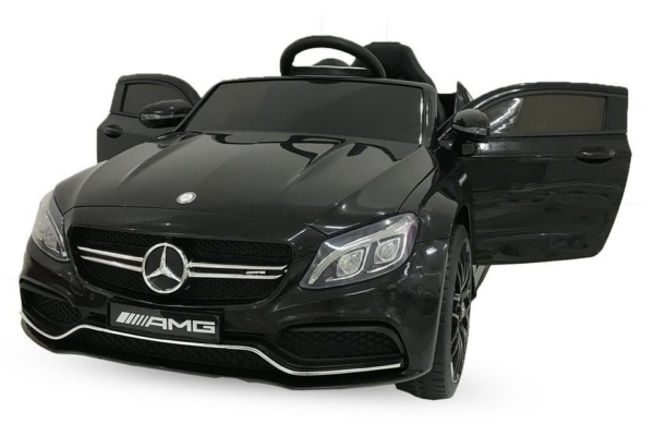 Kidix Elektro-Kinderauto »Lizenz Mercedes C63 AMG Elektro Kinder Auto 2x25W 12V Kinderauto Kinderfahrzeug«