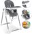 KIDIZ® 3in1 Hochstuhl Kinderhochstuhl inkl. Spielbügel, Babyliege, Kombihochstuhl Babyhochsitz,7 höhenverstellbar Verstellbare Rückenlehne,…