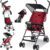 KIDIZ® Kinderwagen CITY Buggy Kinderbuggy klappbar Liegebuggy Sportwagen Faltbar 360° 4-Zoll-Räder Inkl. Sonnen- und Regenverdeck zusammenklappbar…