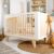Kids Collective Babybett »Luxus 120x60cm«, dreifach höhenverstellbar, herausnehmbare Sprossen, handgefertigt