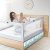 Kids Supply Bettgitter [150×80 cm]- Sicheres & höhenverstellbares Bettschutzgitter [70-90 cm]- Rausfallschutz Bett für Kinder Bett & Elternbett…