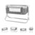 Kikkaboo Komplettbett »Beistellbett Sway Me Schaukel«, Matratze, Fernbedienung, Melodien, Timer