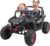 Kinder Elektroauto Buggy XMX603 Allrad 4×4 35 Watt Motoren mit Ledersitz Kinderauto Elektro Auto in vielen Farben (Schwarz)