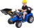 Kinder Elektrobagger mit 2 x 25 Watt Motoren Elektro Bagger Kinderauto Kinderfahrzeug Spielzeug für Kinder Kinderspielzeug (Blau)