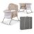 Kinderkraft Beistellbett »Beistellbett Lovi, beige«