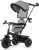 Kinderkraft Dreirad FREEWAY, Kinderdreirad, Jogger, Kinderwagen, Verstellbare Elterngriff, abnehmbarer Schutzbügel und Rückenlehne, 360 Grad…