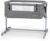 Kinderkraft Zustellbett NESTE UP, Babybetten, Beistellbett, Kinderbett, Kinderreisebett, 2 in 1, Höhenverstellung, mit Zubehör, Matratze, Leichte…