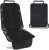 Kindersitzunterlage in Schwarz inkl. 1 Trittschutz – hochwertiger Autositzschoner in universeller Passform – geeignet für Isofix – rutschfest,…