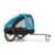 KLARFIT Fahrradkinderanhänger »Husky Fahrrad-Hundeanhänger ca. 250L 600D Oxford Canvas blau«
