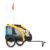KLARFIT Fahrradkinderanhänger »Husky Race Fahrrad-Hundeanhänger 282L 40kg 600D Oxford Canvas blau«
