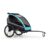 KLARFIT Fahrradkinderanhänger »KLARFIT Kiddy King Fahrradanhänger für Kinder Jogger-Buggy 2-Sitzer 40 kg«