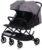 Knorrbaby Zwillingsbuggy »Twin-Easy Fold, Grau«, faltbar; Zwillingskinderwagen; Kinderwagen für Zwillinge; Buggy für Zwillinge; Zwillingswagen