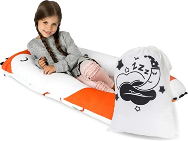 KomfortKissen Gesundheit Kinder Kissen für Bett Schlafen | Anti-Stress | ADHS Kissen Kinder (Fuchs)
