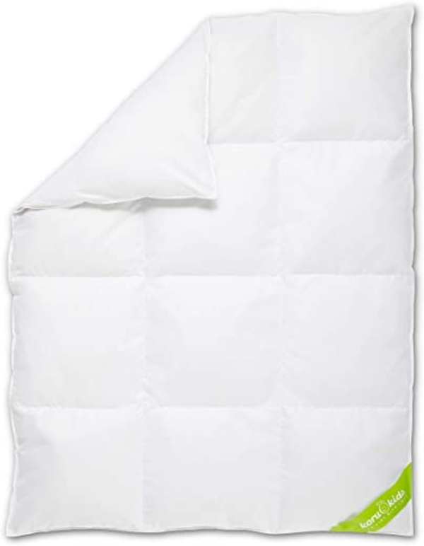 Koru Kids® Kinder Daunendecke 100 x 135 cm – 100% kanadische Landdaunen – Kinderbettdecke – Baby Daunendecke 100×135 – Made in Germany – für Baby…