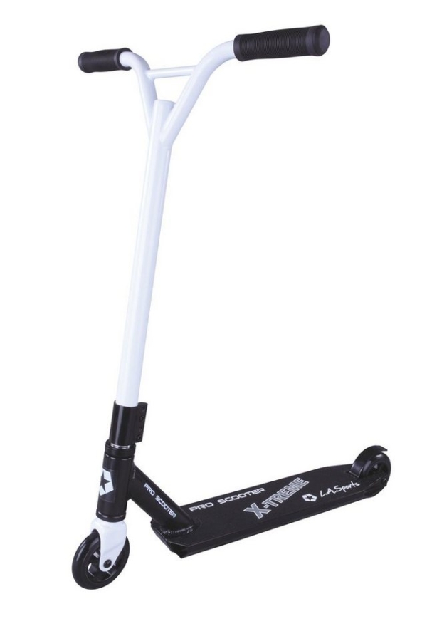 L.A. Sports Stuntscooter »Pro Rage X-treme Alu Stunt-Scooter Freestyle 360° Lenkung ABEC9 Kugellager Kinder Jugendliche«, 100mm HR 85A PU Rollen -…