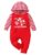 Lapastyle Strampler »Unisex Baby-Weihnachten mit Gestreifter Kapuzen Strampler«