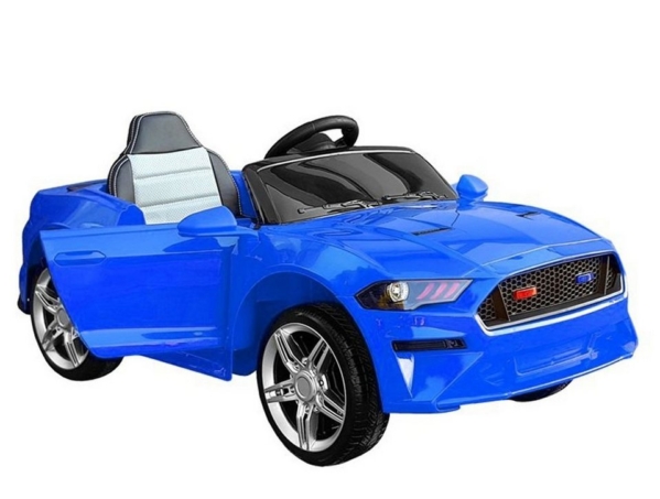 LEAN Toys Elektro-Kinderauto »Kinder Elektroauto GT Raptor Blue 12 V Kinderauto«, Kinderfahrzeug elektrisch