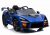 LEAN Toys Elektro-Kinderauto »Kinder Elektroauto McLaren Senna 12V Kinderauto«, Kinderfahrzeug elektrisch blau