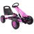 LEAN Toys Go-Kart »Kinder Go-Kart Top Speed Cart Pink Rider Gokart«, 3-8 Jahre Luftreifen rosa Tretauto GoKart