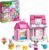 LEGO 10942 DUPLO Disney Minnies Haus mit Café, Minnie Mouse Spielzeug zum Bauen ab 2 Jahre, Kinderspielzeug mit Puppenhaus