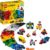LEGO 11014 Classic Steinebox mit Rädern, Bausteine für Kinder, Spielzeug ab 4 Jahren, mit Spielzeugauto, Zug, Bus, Roboter und vielem mehr