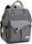 Lekebaby Baby Wickelrucksack Wickeltasche mit Wickelunterlage Multifunktional Große Kapazität Babytasche Reisetasche für Unterwegs, Grau