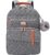 Lekebaby Wickelrucksack Baby Wickeltasche Große Babytasche Reisetasche für Unterwegs, Grau