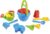 Lena 5420 Happy Sand Spielset Jungs I, Sandspielzeug mit 10 Teilen für Kinder ab 2 Jahren, Strandspielzeug mit Eimer, Sieb, Schaufel, Rechen,…