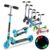 LETGOSPT Cityroller »Kinderroller klappbar Höhenverstellbar Big wheels Mädchen und Junge Freizeit City Roller, Kinderscooter 125mm«