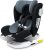 LETTAS Baby Autositz 360° drehbar Gruppe 0+1/2/3 (0-36 kg/0-12 Year) mit Protektoren seitliche Isofix Top Tether ECE R44/04 Schwarz