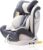 LETTAS Baby Kindersitz Autokindersitz Gruppe 0+1/2/3 (0-36 kg/0-12 Year) mit Protektoren seitliche Isofix Top Tether ECE R44/04 (Grau-2)
