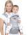 Lictin Babytrage Bauchtrage 3-20kg für Neugeborene 10 in 1 Ergonomische Baby Trage für alle Jahreszeiten