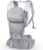 Lictin Babytrage Bauchtrage 3,5-20kg für Neugeborene 6 in 1 Ergonomische Baby Trage für Alle Jahreszeiten mit CE Zertifizierung