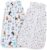 Lictin Schlafsack Baby Sommerschlafsack Babyschlafsack Einstellbar 70-90cm für Neugeborene 3-18 Monate