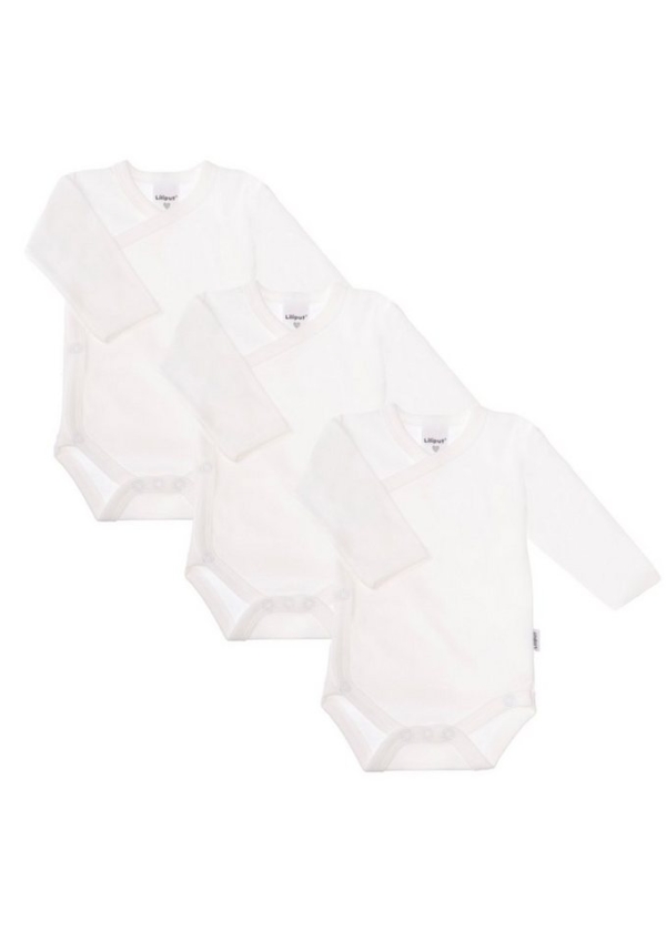 Liliput Body »uni weiß« mit praktischer Druckknopfleiste