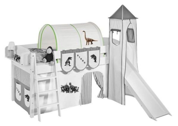 Lilokids Betttunnel »Tunnel Dinos Braun Beige – für Hochbett, Spielbett und Etagenbett – LILOKIDS«