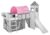 Lilokids Betttunnel »Tunnel Frozen Lila Rosa Eiskönigin – für Hochbett, Spielbett und Etagenbett – LILOKIDS«, Made in Europe