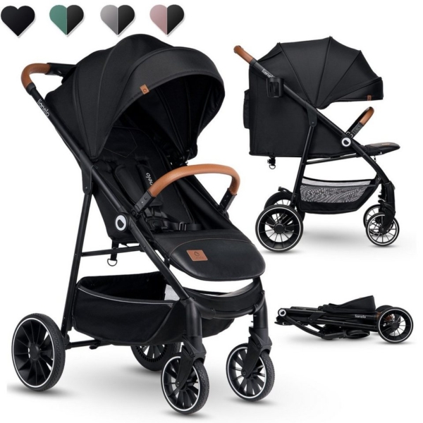 lionelo Kinder-Buggy »ALEXIA«, Moskitonetz Tasche Kinderwagenbezug UPV 50+ SET