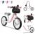 lionelo Laufrad »ARIE«, Tashe Tragegurt ab 36 bis 72 monaten MAX 30 Kg