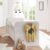Lomadox Babyzimmer-Komplettset »LUND-78«, Babyzimmer Kombination, Landhaus Design, Pinie weiß Nb./Trüffel Eiche Nb.
