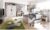 Lomadox Jugendzimmer Komplett Set 7-TLG, Landhausstil, Pinie weiß Nb./Trüffel Eiche Nb.
