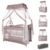 Lorelli Baby-Reisebett »Reisebett, Laufstall Magic Sleep«, 2 Ebenen Baldachin Mobile Wickelauflage faltbar