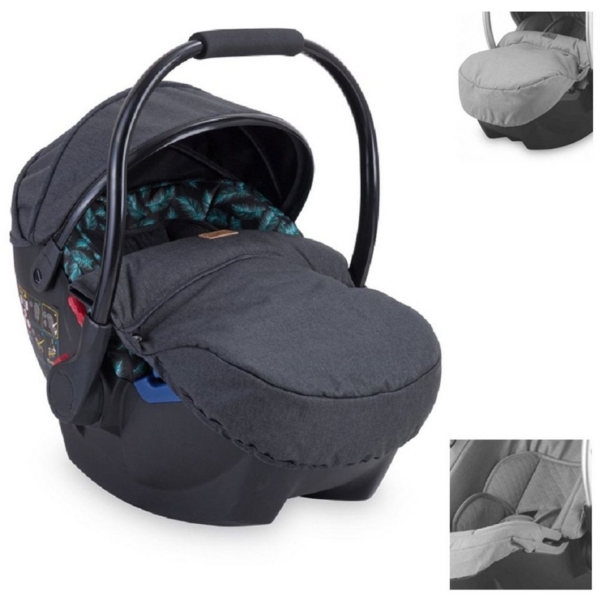 Lorelli Babyschale »Babyschale Rimini Gruppe 0+«, 3.7 kg, (0-13 kg), weiches Kopfkissen, Fußabdeckung