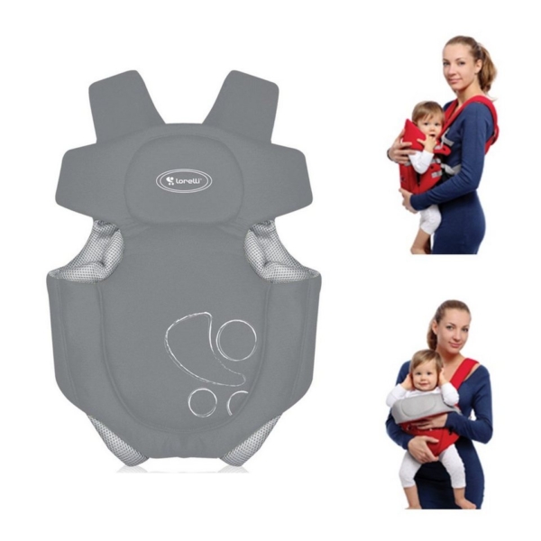 Lorelli Babytrage »Babytrage, Tragehilfe Traveller«, ab 4 Monate, Bauchtrage, 2 Positionen