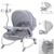 Lorelli Babywippe »Baby Rocker, Babywippe DREAM TIME«, Mobile, Tisch, Sonnendach, verstellbar
