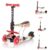 Lorelli Cityroller »Kinderroller Smart 2 in 1«, Smart PU Räder leuchten klappbar verstellbar