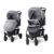 Lorelli Kinder-Buggy »Kinderwagen Buggy Daisy«, Daisy, Fußsack, verstellbar, schwenkbare Vorderräder